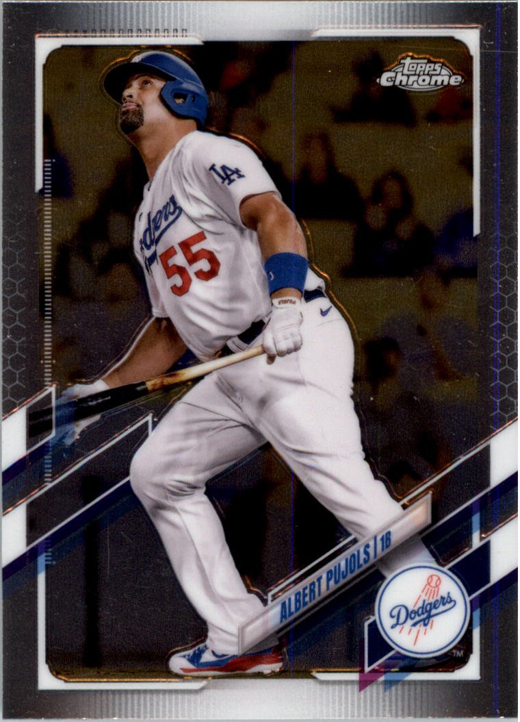 2021 Topps Chrome Update USC50 Albert Pujols