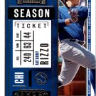 2020 Panini Contenders 32 Anthony Rizzo 2020 Panini Contenders 32 Anthony Rizzo