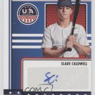 2023 USA Baseball Stars and Stripes National Team Dev Program Signatures Blue 11 Slade Caldwell 2023 USA Baseball Stars and Stripes National Team Dev Program Signatures Blue 11 Slade Caldwell