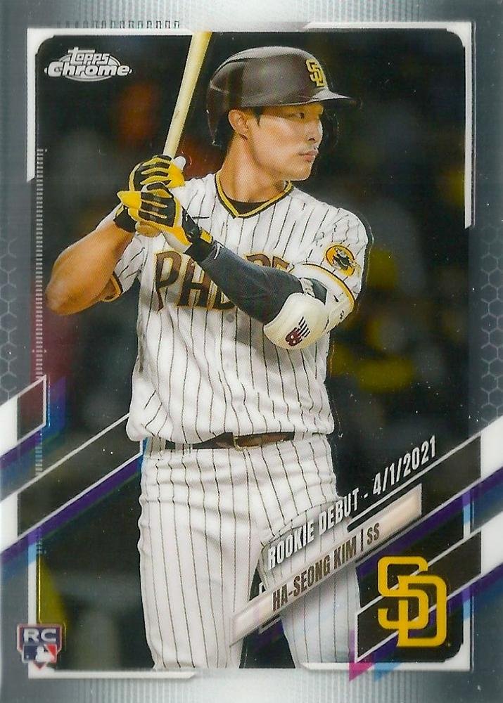 2021 Topps Chrome Update USC12 Ha-Seong Kim RD