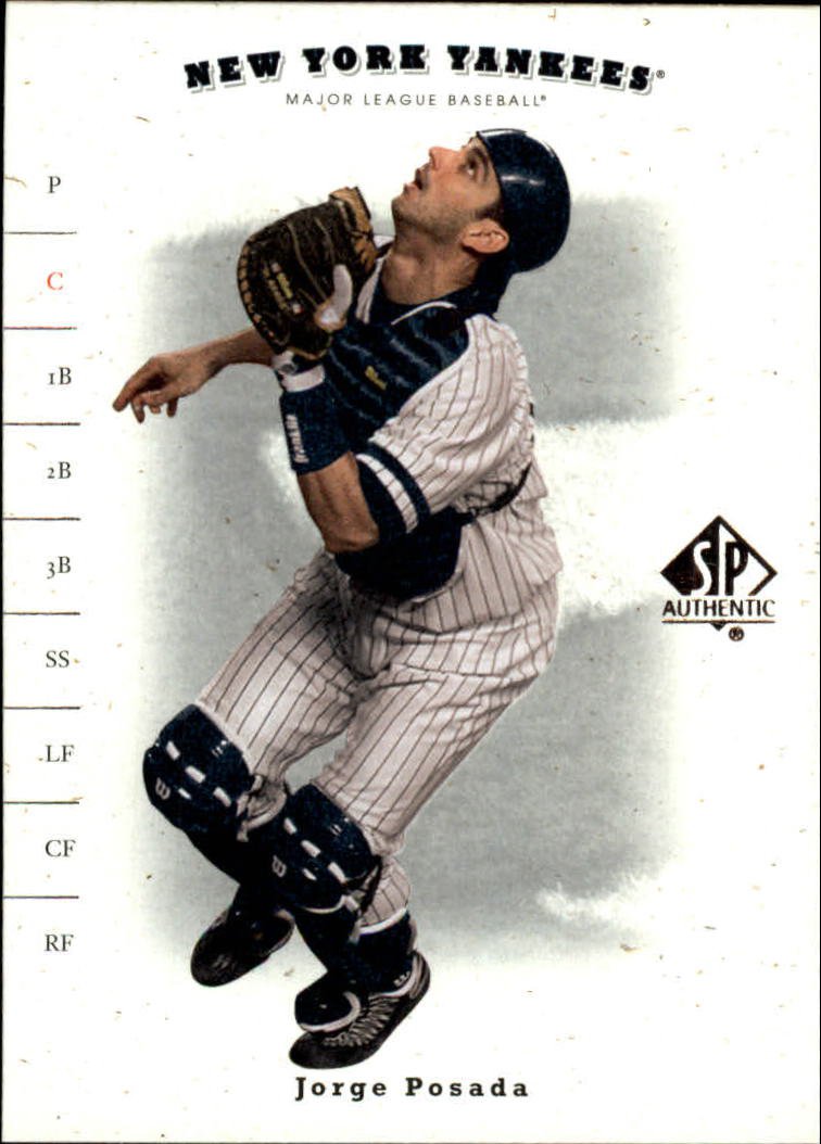 2001 SP Authentic 40 Jorge Posada