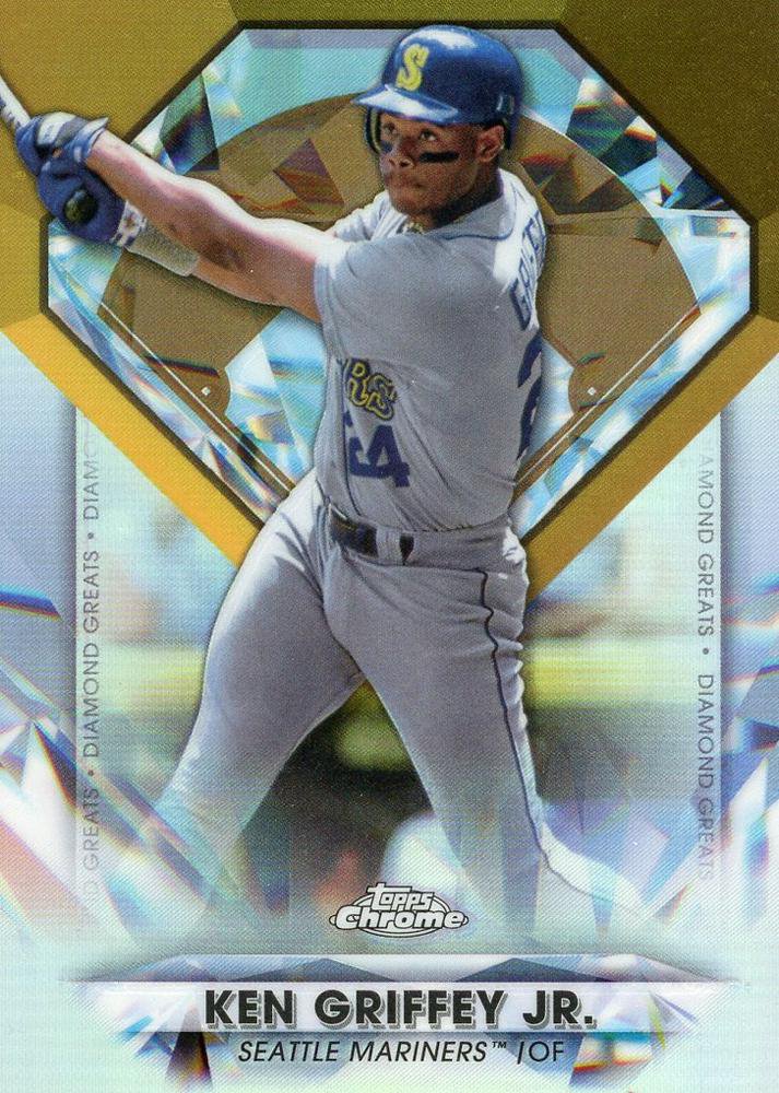 2022 Topps Chrome Update Diamond Greats Die Cuts DGC71 Ken Griffey Jr.