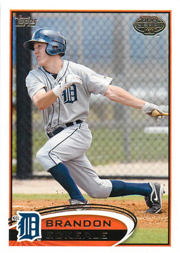 2012 Topps Pro Debut 66 Brandon Eckerle