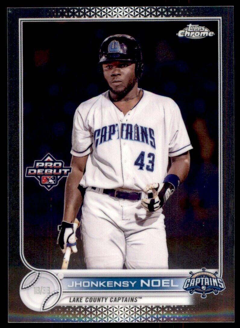 2022 Topps Pro Debut Chrome PDC2 Jhonkensy Noel