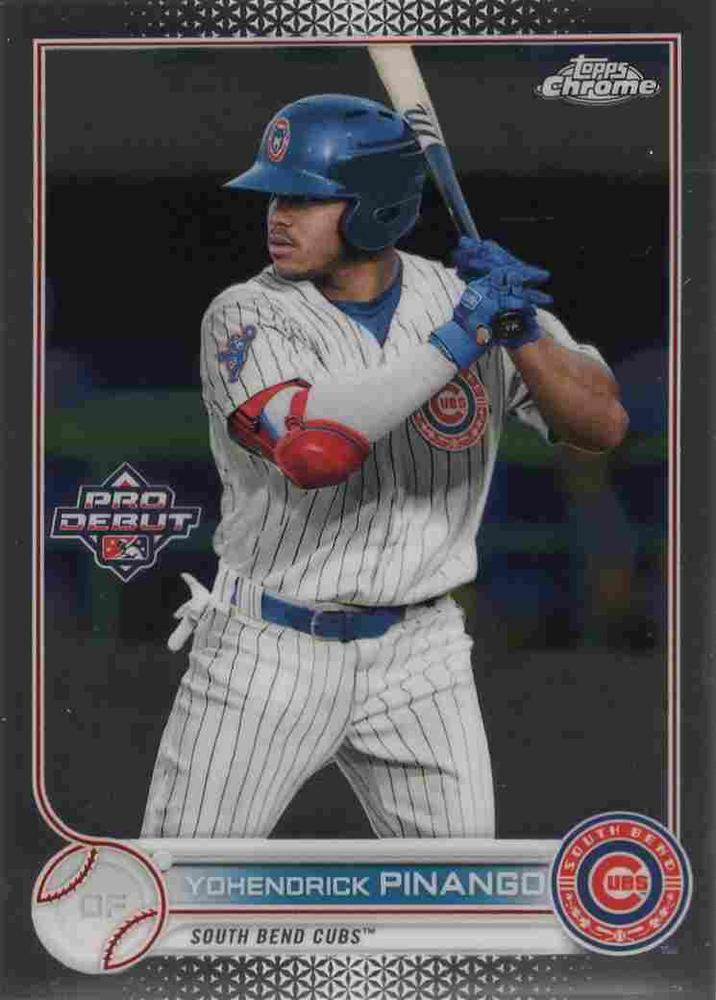 2022 Topps Pro Debut Chrome PDC70 Yohendrick Pinango