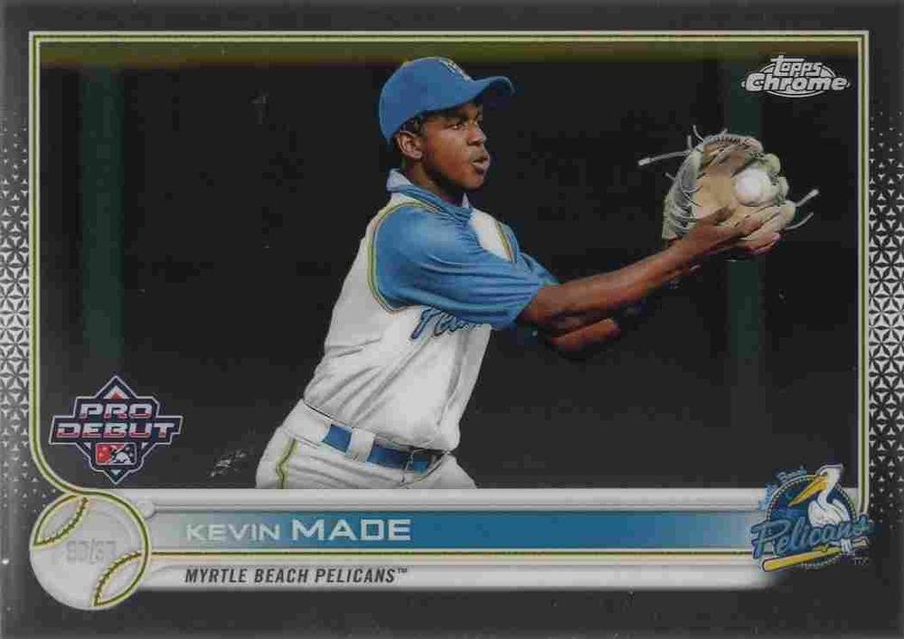 2022 Topps Pro Debut Chrome PDC145 Kevin Made