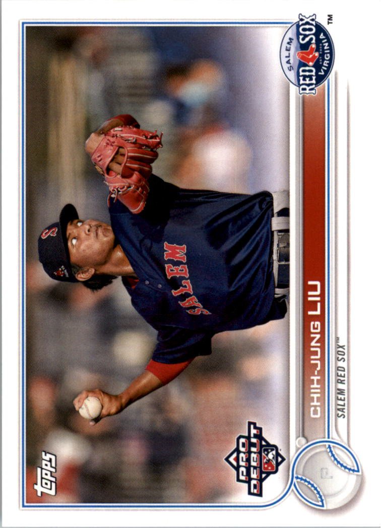 2022 Topps Pro Debut PD89 Chih-Jung Liu