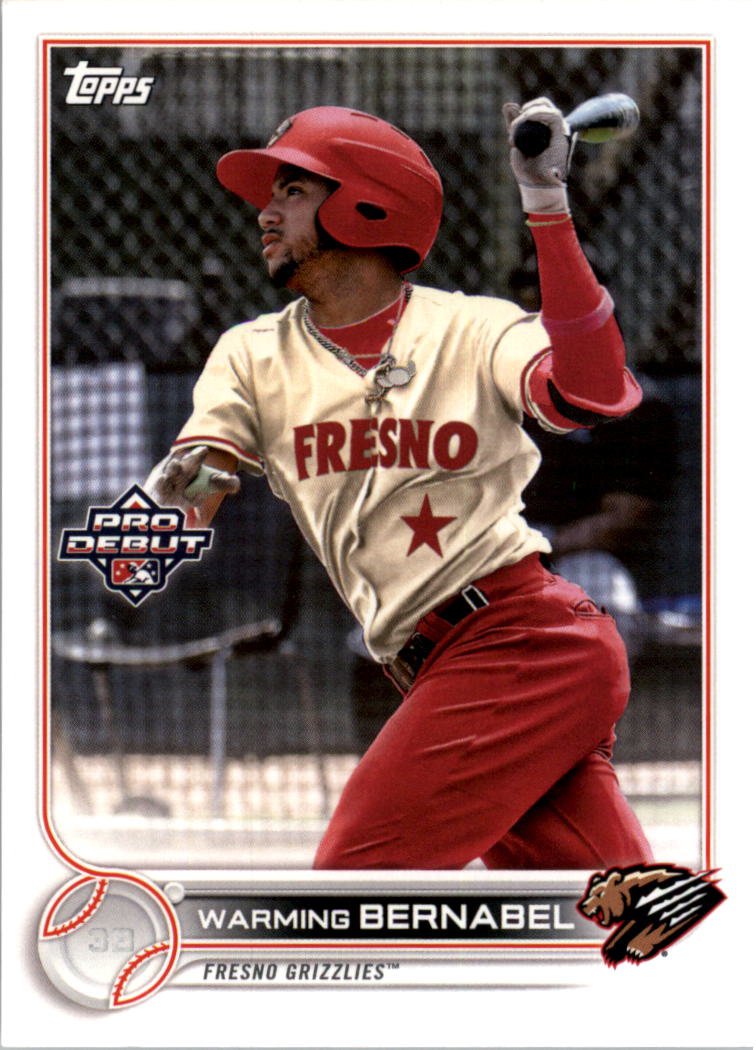 2022 Topps Pro Debut PD130 Warming Bernabel