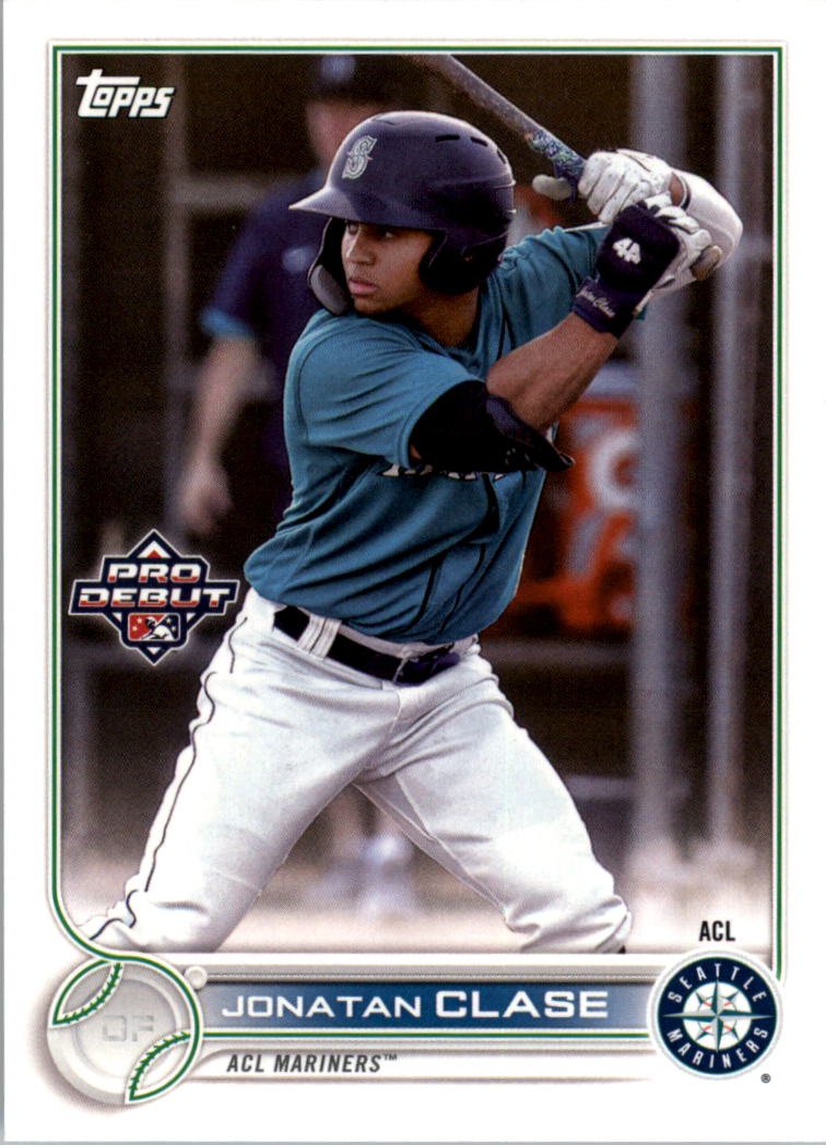2022 Topps Pro Debut PD138 Jonatan Clase