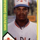 1990 Vancouver Canadians CMC 12 Jose Segura 1990 Vancouver Canadians CMC 12 Jose Segura