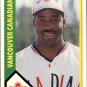 1990 Vancouver Canadians CMC 17 Orsino Hill