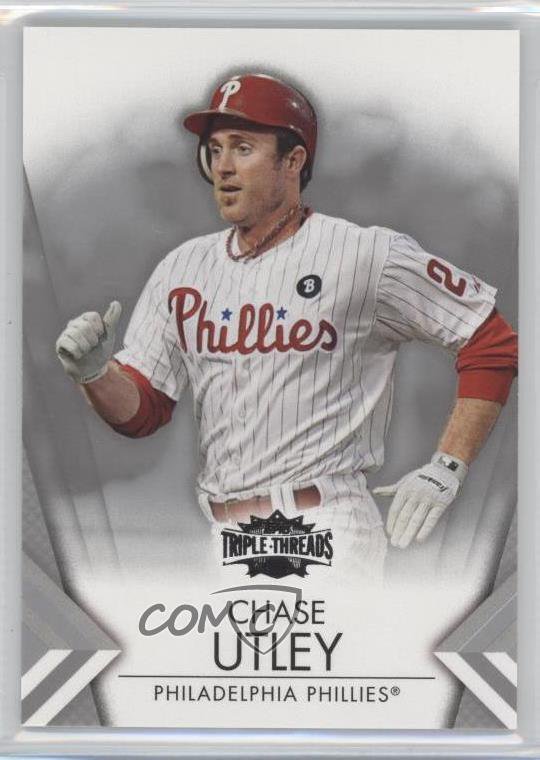2012 Topps Triple Threads Onyx 8 Chase Utley