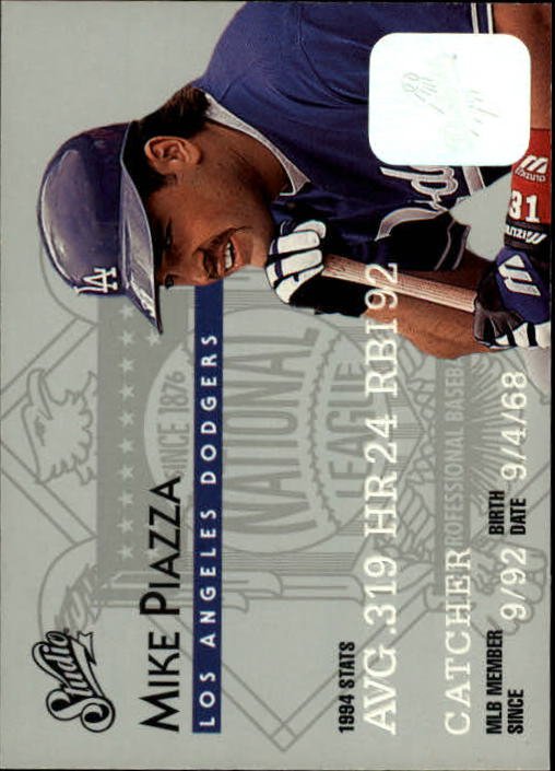 1995 Studio 4 Mike Piazza