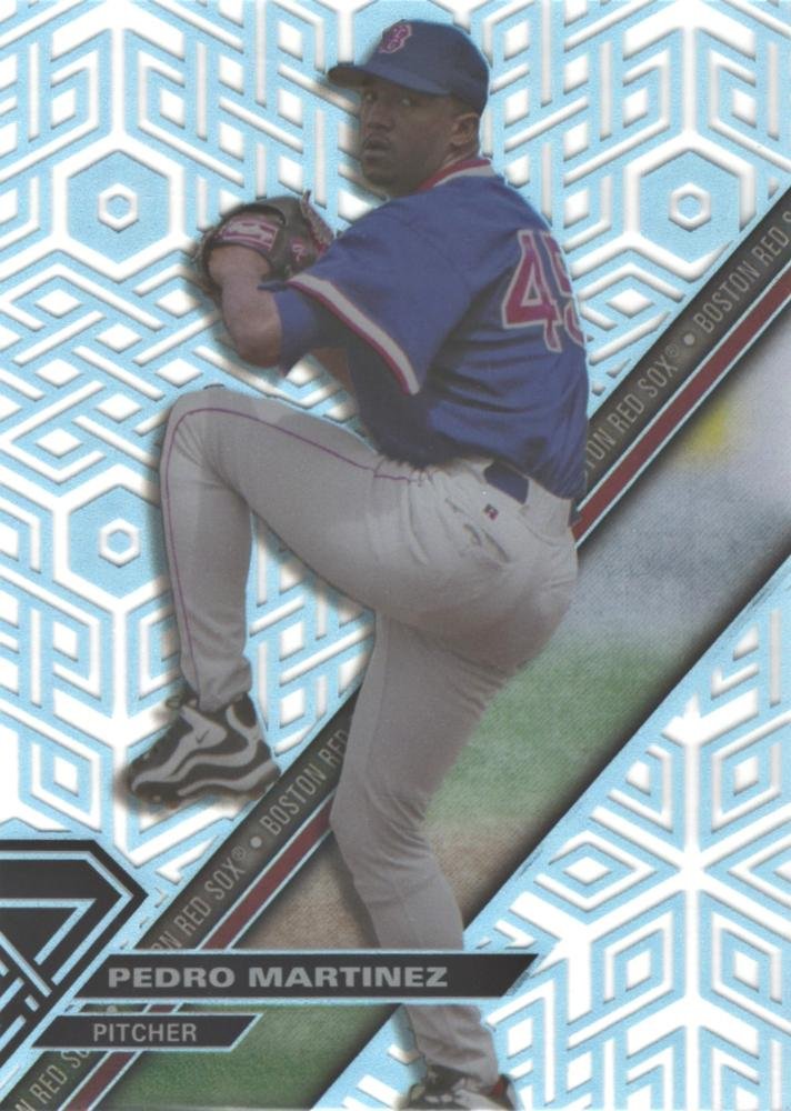 2017 Topps High Tek Blackout Chainlink Hexagon HTPM Pedro Martinez