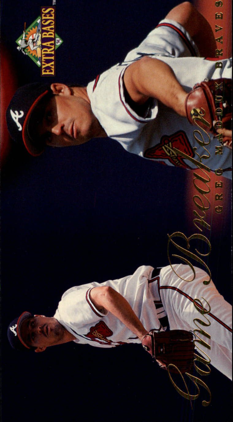 1994 Fleer Extra Bases Game Breakers 16 Greg Maddux