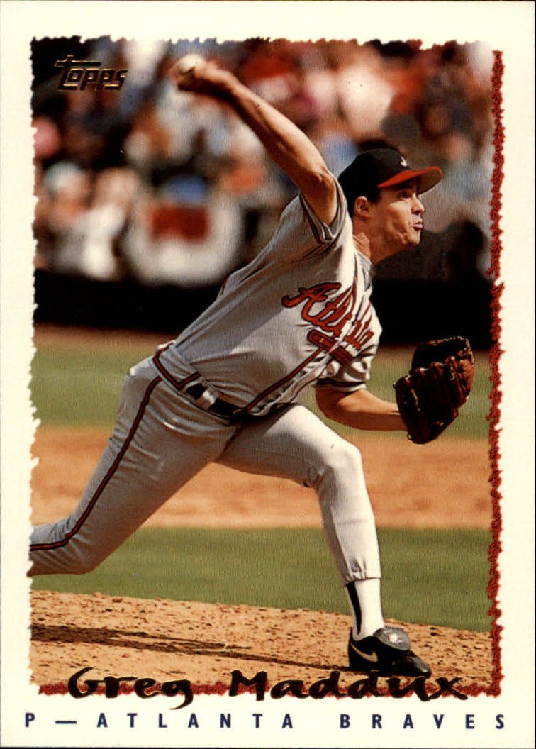1995 Topps 295 Greg Maddux