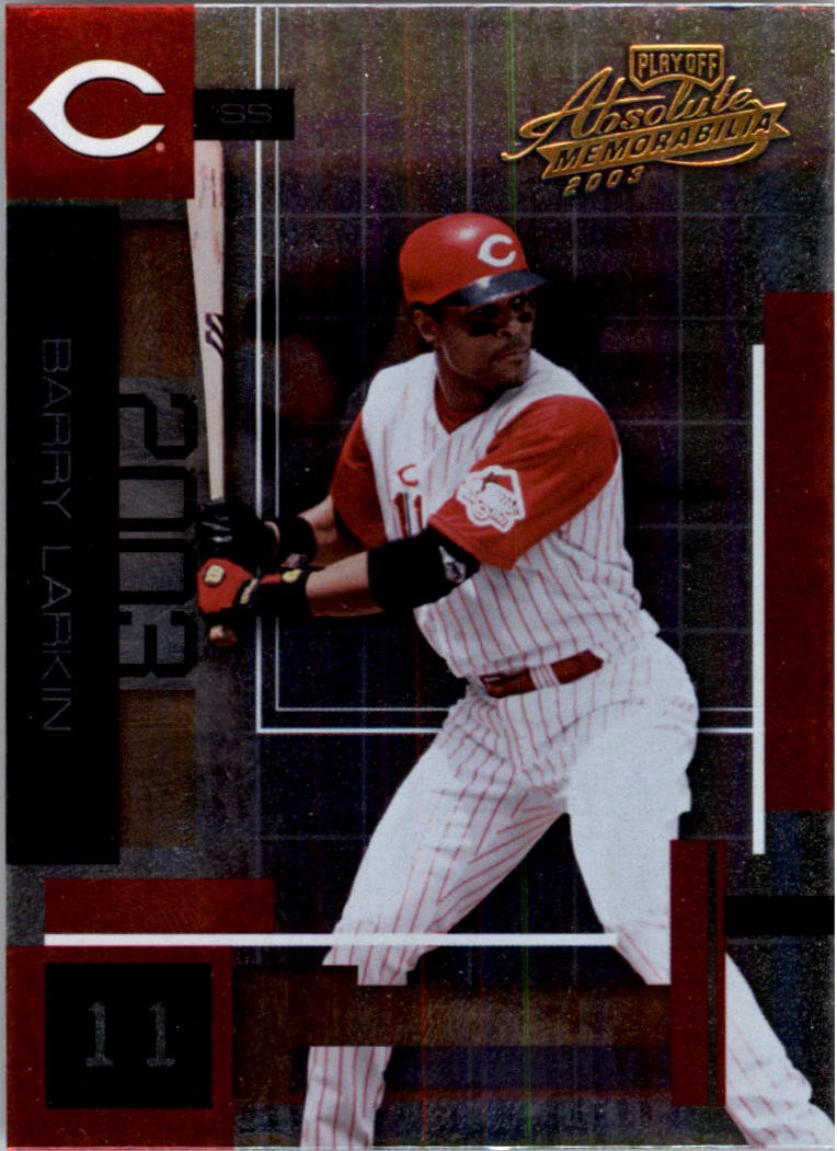 2003 Absolute Memorabilia 87 Barry Larkin