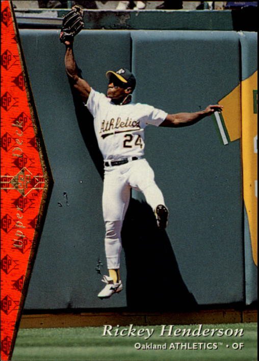 1995 SP 182 Rickey Henderson