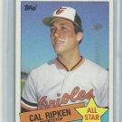 1985 Topps 704 Cal Ripken AS