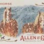 2017 Topps Allen and Ginter Mini Horse in the Race HR9 Belgian Horse