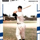 2017 Donruss 179B Duke Snider SP The Duke of Flatbush