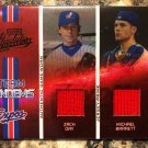 2005 Absolute Memorabilia Team Tandems Swatch Single Spectrum Prime Black TT77 Z. Day /M.Barrett 2005 Absolute Memorabilia Team Tandems Swatch Single Spectrum Prime Black TT77 Z. Day /M.Barrett