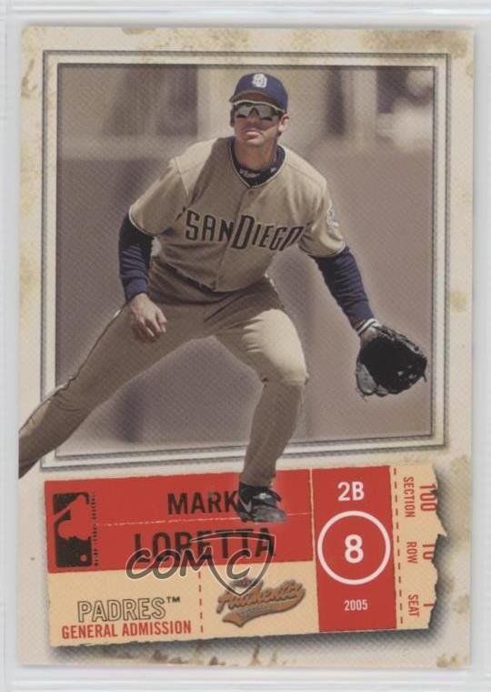 2005 Fleer Authentix General Admission #73 Mark Loretta