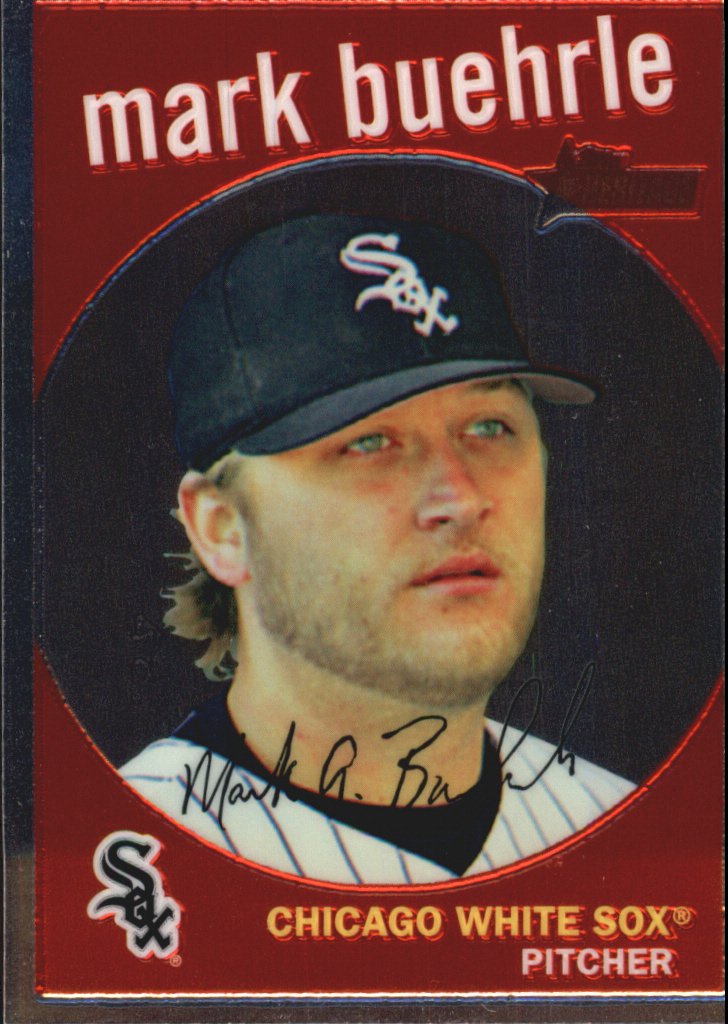2008 Topps Heritage Chrome C142 Mark Buehrle