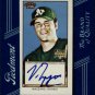 2009 Topps 206 Mini Framed Autograph FMA24 Vinny Mazzaro
