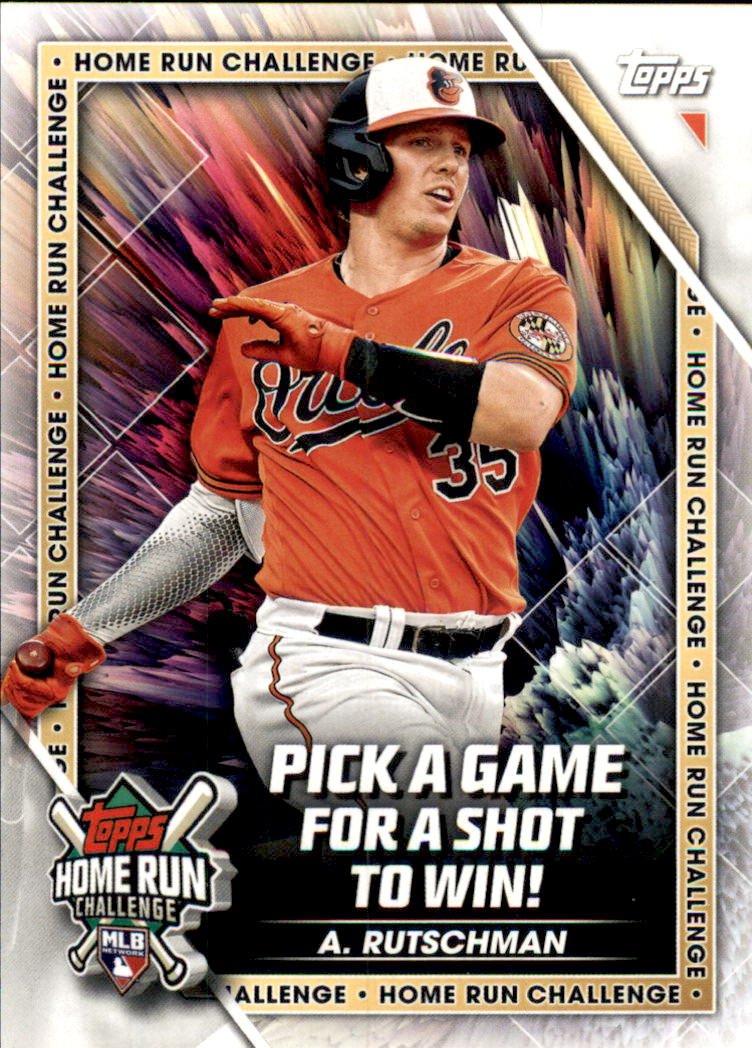2023 Topps Home Run Challenge Code Card HRC3 Adley Rutschman