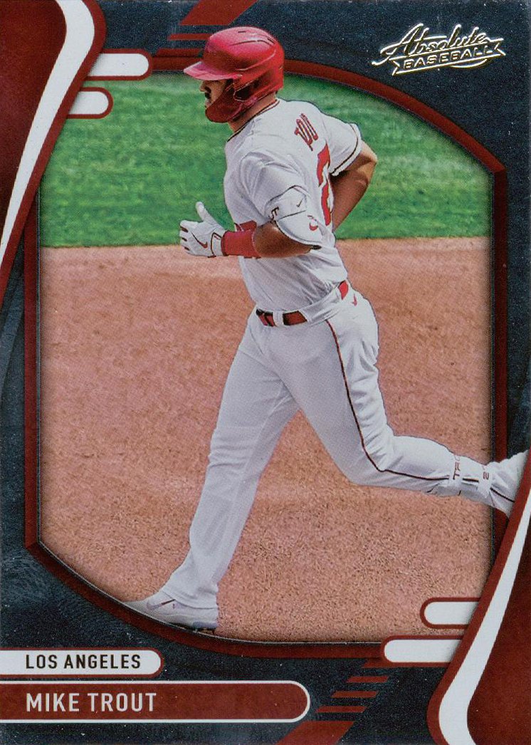 2022 Absolute 27 Mike Trout