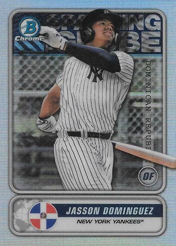 2020 Bowman Chrome Spanning the Globe STGJD Jasson Dominguez