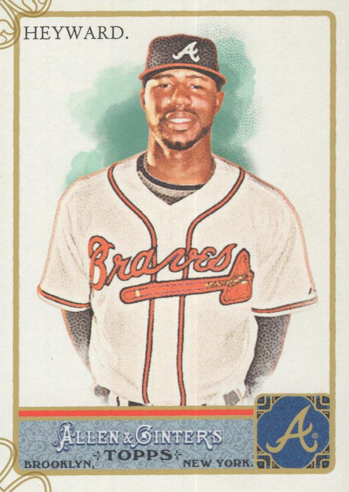 2011 Topps Allen and Ginter Code Cards 335 Jason Heyward