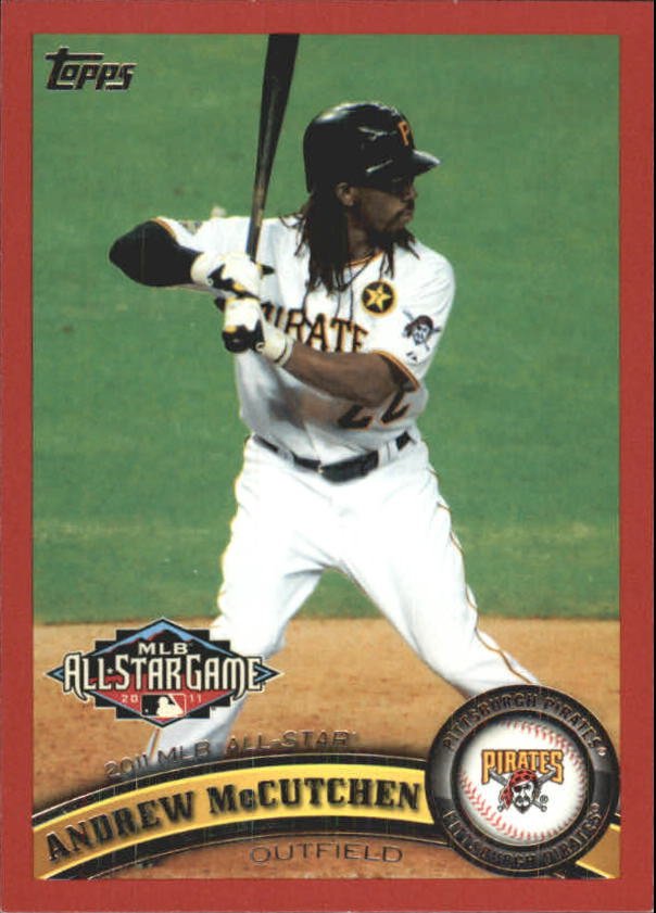 2011 Topps Update Target Red Border US291 Andrew McCutchen