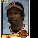 1983 Donruss 564 Frank Robinson MG 1983 Donruss 564 Frank Robinson MG