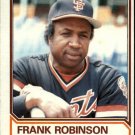 1983 Topps 576 Frank Robinson MG 1983 Topps 576 Frank Robinson MG