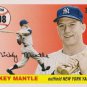 2008 Topps Mickey Mantle Home Run History 508 Mickey Mantle