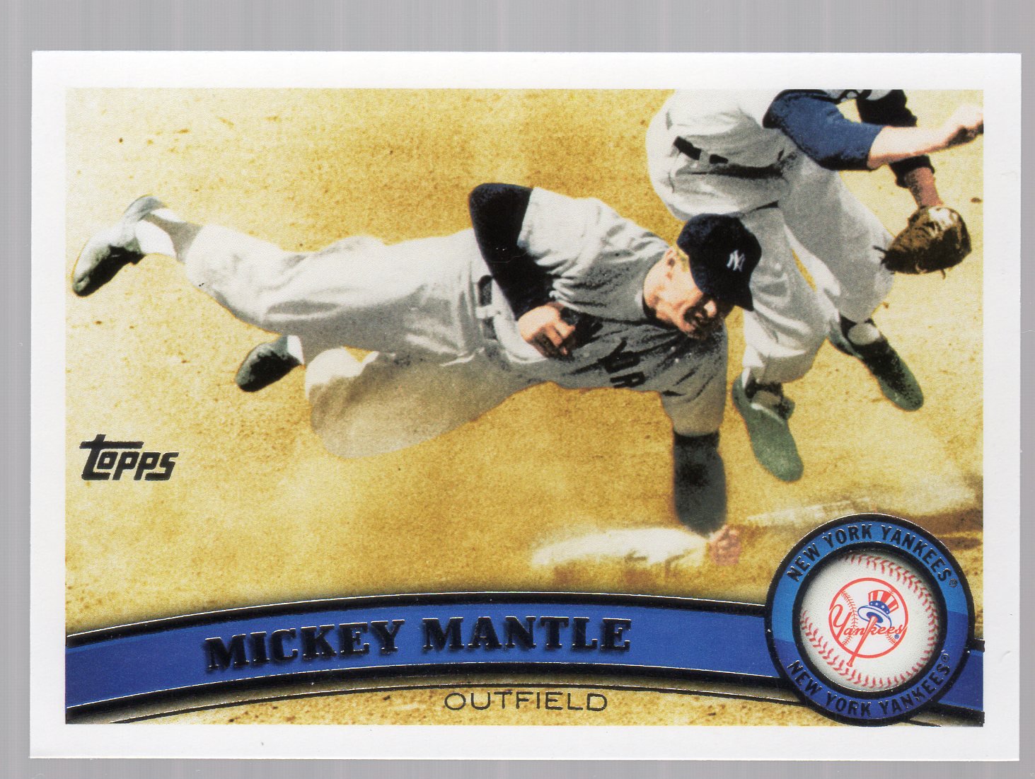 2011 Topps 7 Mickey Mantle