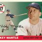 2007 Topps Mantle Home Run History 287 Mickey Mantle