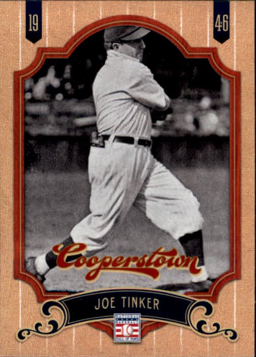 2012 Panini Cooperstown 33 Joe Tinker