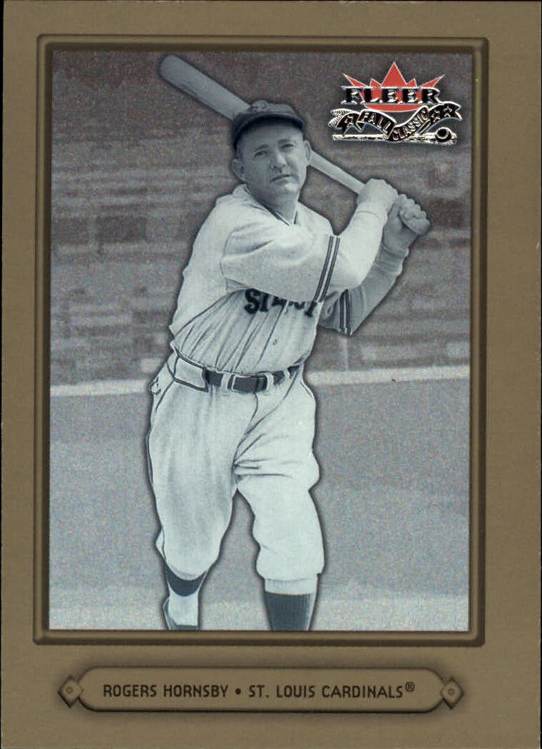 2002 Fleer Fall Classics 38 Rogers Hornsby