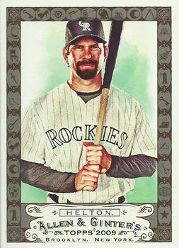 2009 Topps Allen and Ginter Code #245 Todd Helton