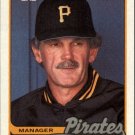 1989 Topps 284 Jim Leyland MG 1989 Topps 284 Jim Leyland MG