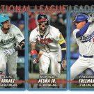 2024 Topps 206 Luis Arraez/Ronald Acuna Jr./Freddie Freeman LL