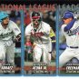 2024 Topps 206 Luis Arraez/Ronald Acuna Jr./Freddie Freeman LL