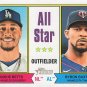 2023 Topps Heritage 338 Byron Buxton/Mookie Betts AS