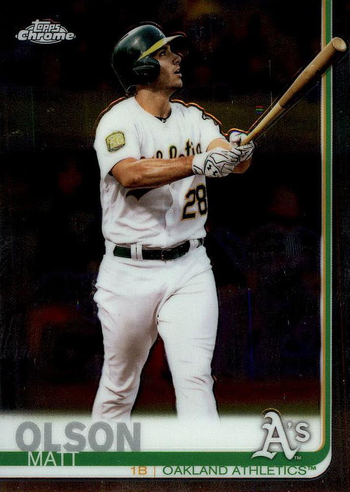 2019 Topps Chrome #66 Matt Olson