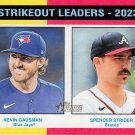 2024 Topps Heritage 312 Spencer Strider/Kevin Gausman LL 2024 Topps Heritage 312 Spencer Strider/Kevin Gausman LL