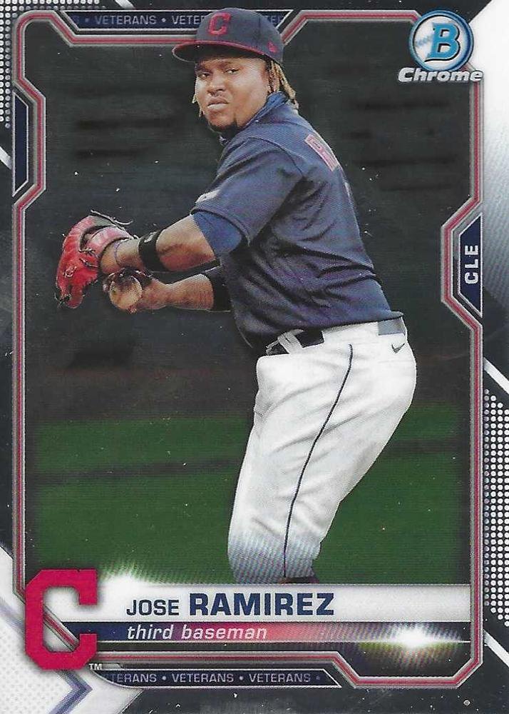 2021 Bowman Chrome 19 Jose Ramirez
