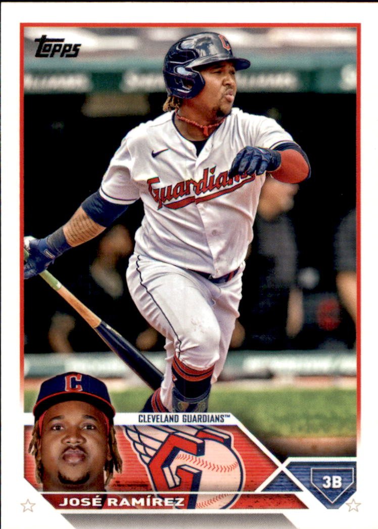 2023 Topps 256 Jose Ramirez